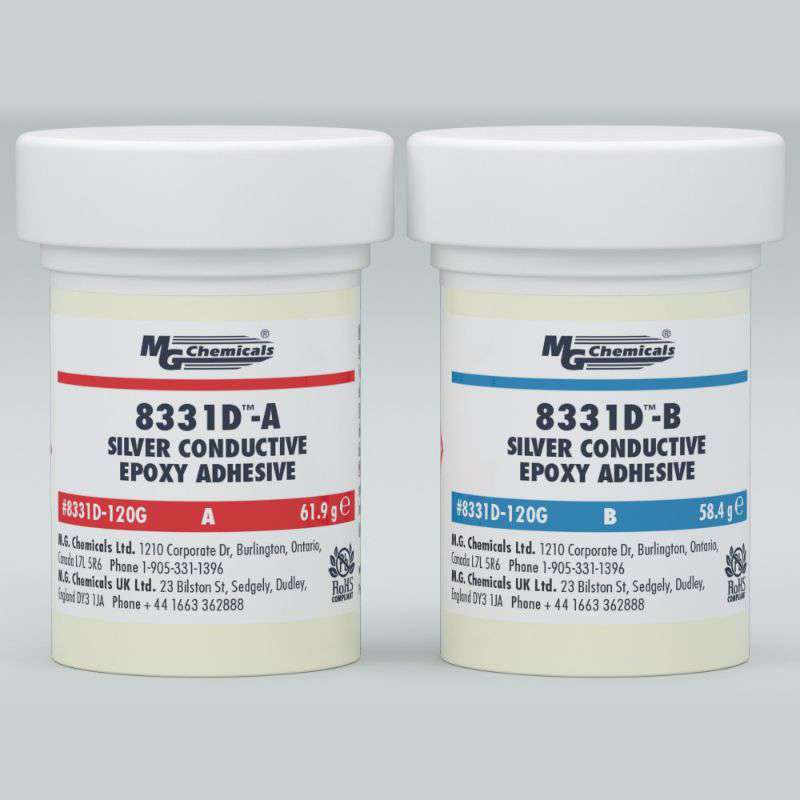 High Conductive Silver Epoxy Adhesive Paste, 50mL Kit